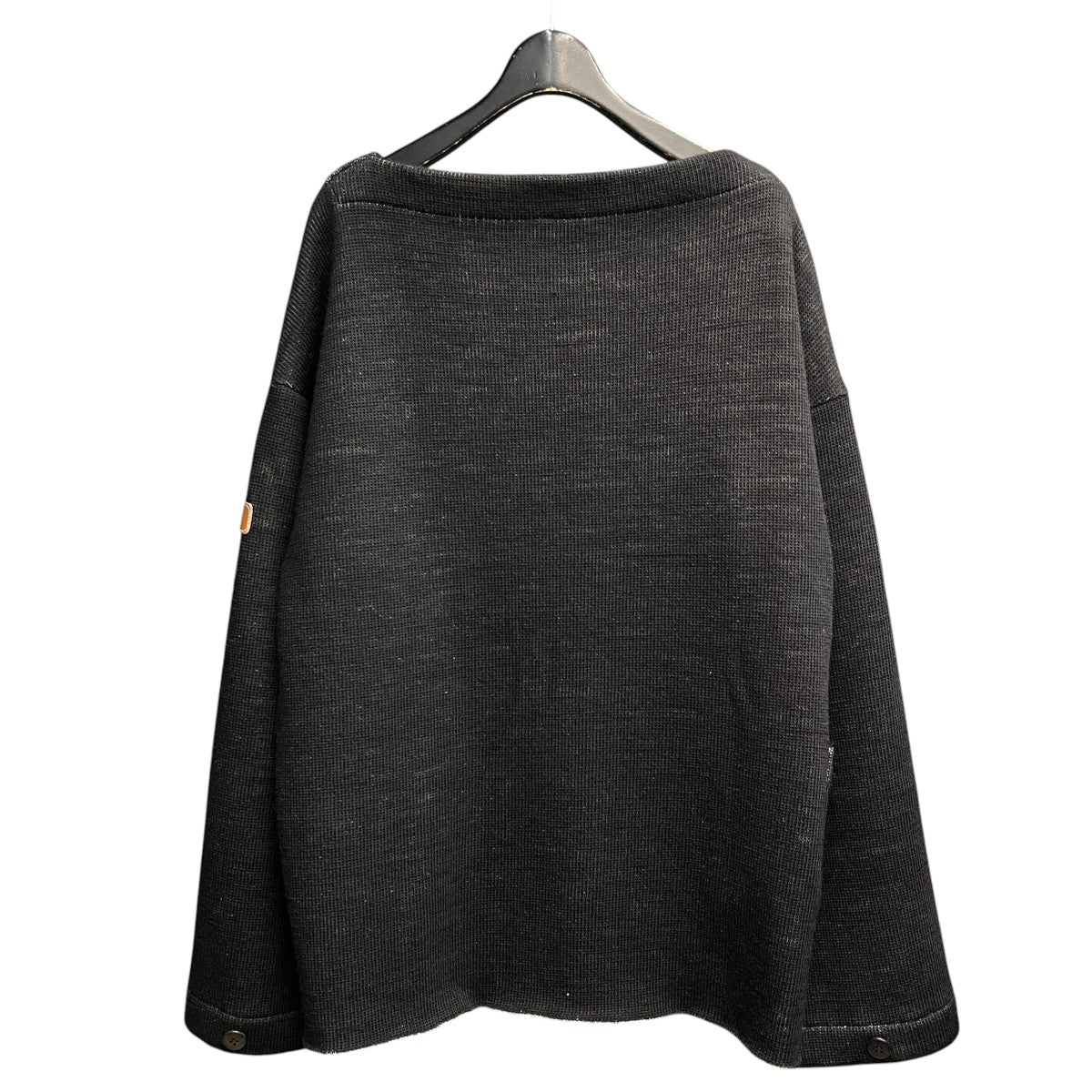 25AWW FACE BOAT NECKダブルフェイス ボートネック セーターSUNSEA3124