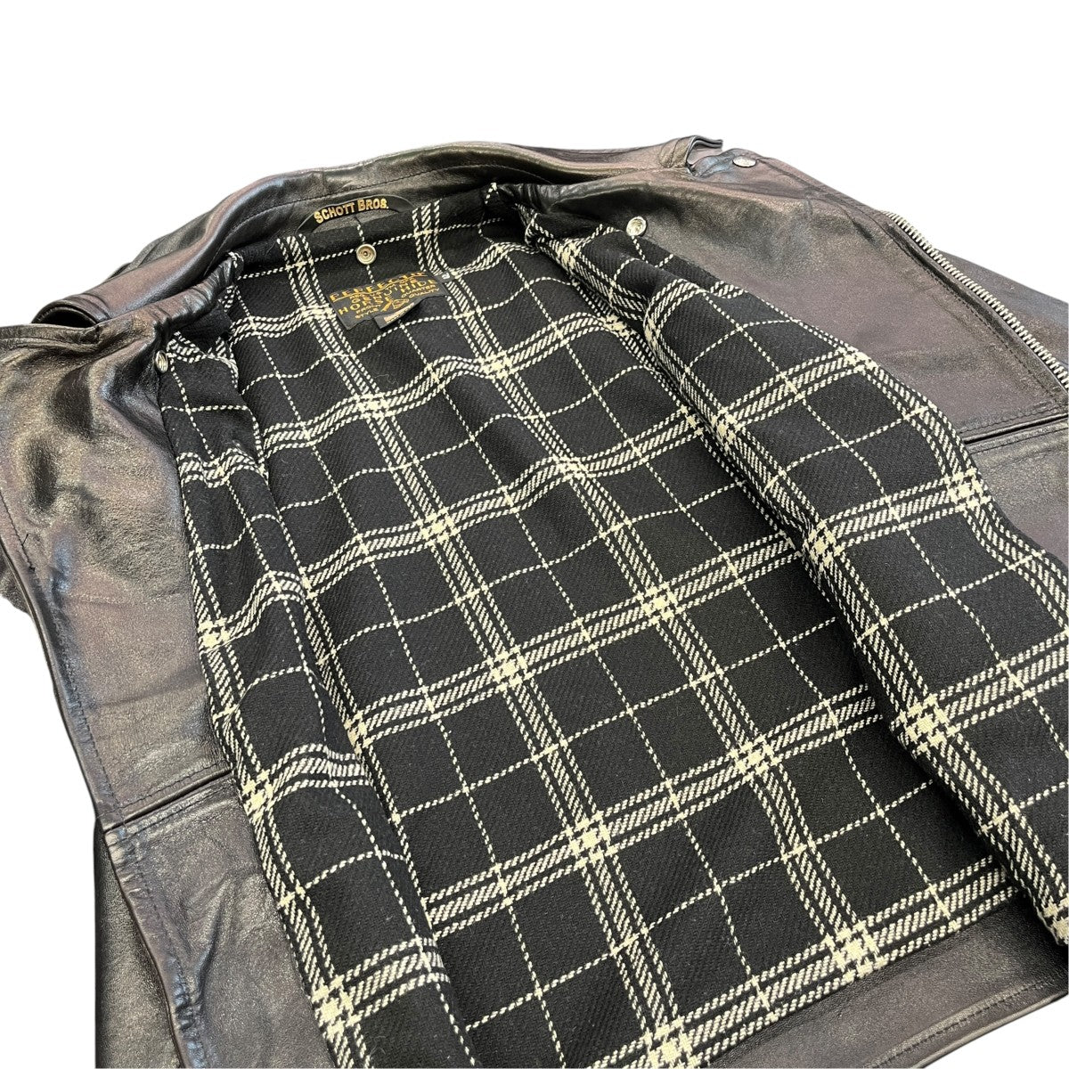 668US SPECIAL HORSEHIDE ONESTARダブルライダースジャケット7825950056