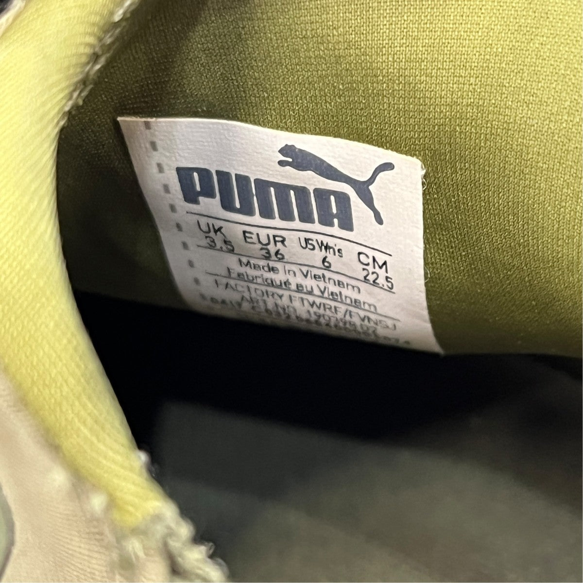 THE TRAINER HI BY FENTYハイカットスニーカー190398