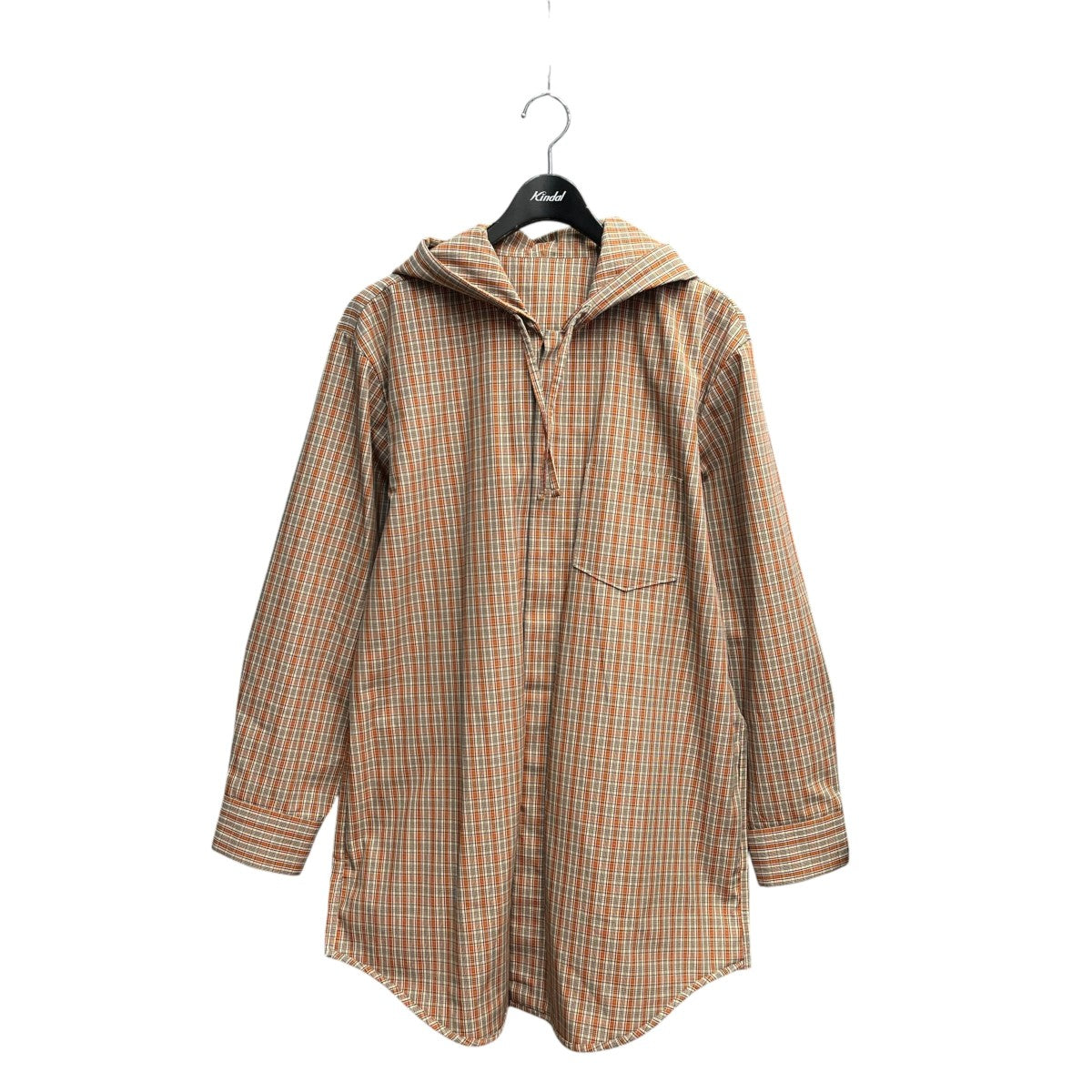 ACNE STUDIOS merves check pssフーデッドジャケット22V176 古着・中古-1枚目のアイテム画像