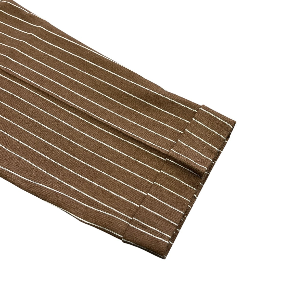 SCOTCHスコッチ ストレッチテクノリネンチョークストライプ2インプリーツクロップドパンツスラックスts1192x