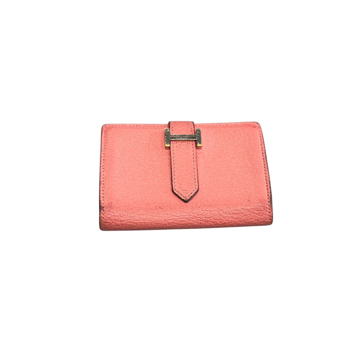 HERMES ベアンミニ Y刻印二つ折財布 古着・中古-1枚目のアイテム画像