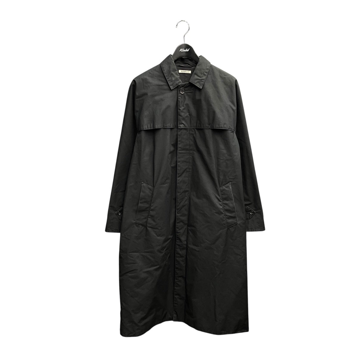 17AWHIGH COUNT CLOTH BATTING LONG COATステンカラーコートA7AC01BT