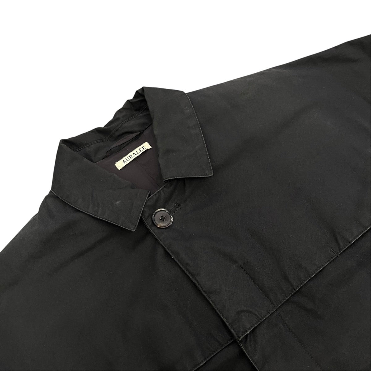 17AWHIGH COUNT CLOTH BATTING LONG COATステンカラーコートA7AC01BT