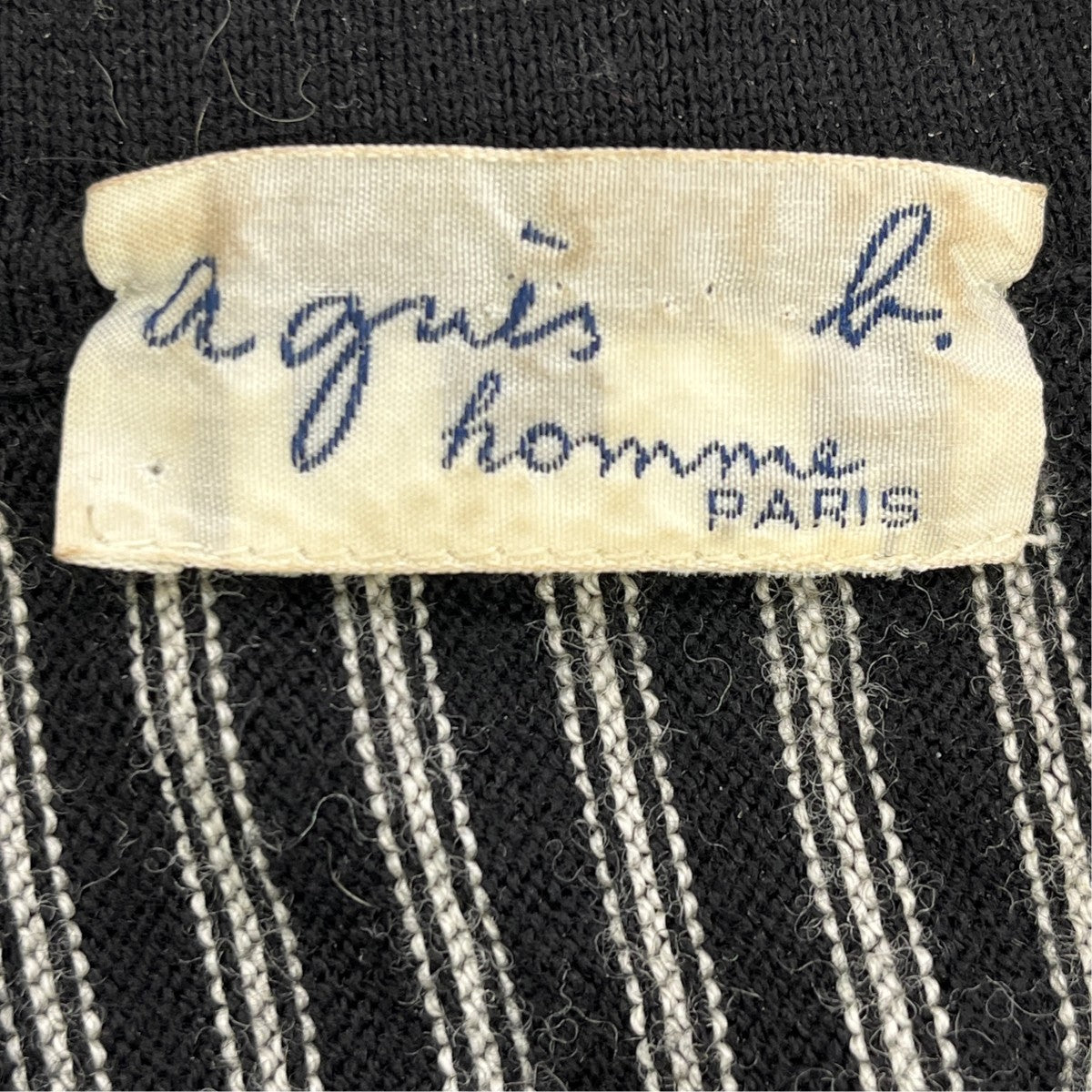 フランス製Ｖネックニット077456