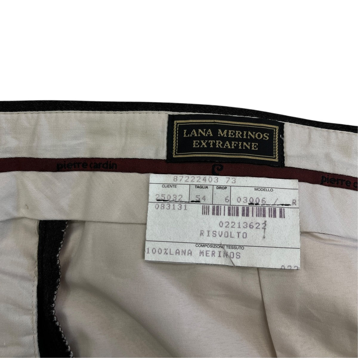 MERINO WOOLスラックス