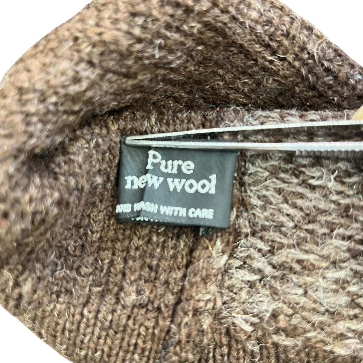 MADE IN GREAT BRITAINウールニット