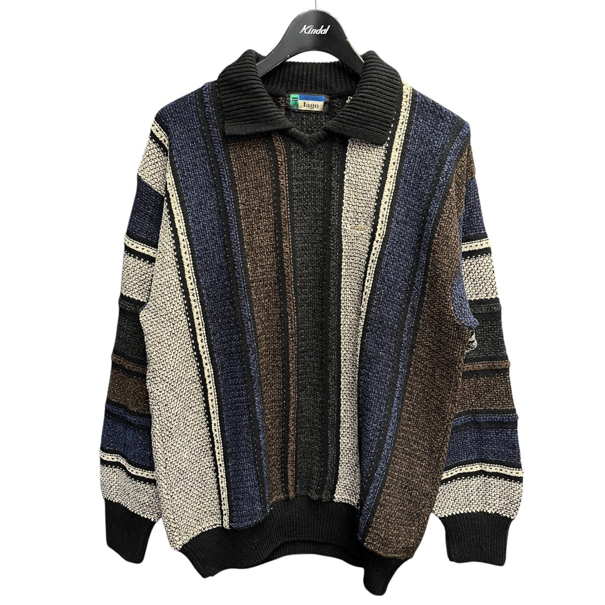 USED LAGOデザインニット 古着・中古-1枚目のアイテム画像