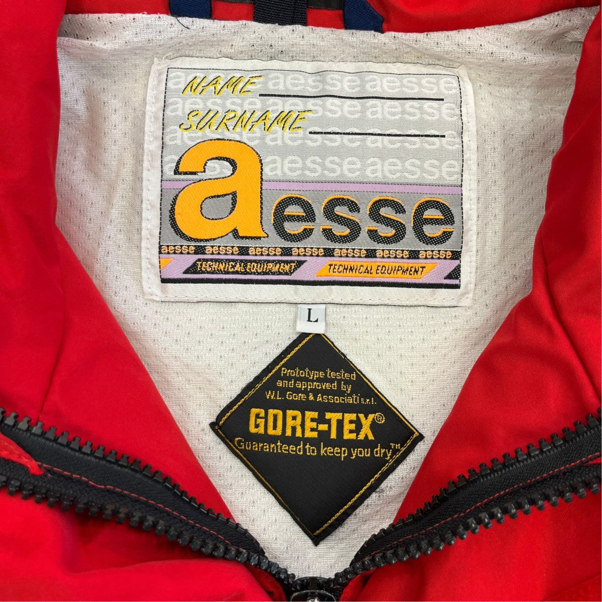 GORE TEX AESSEゴアテックスジャケット