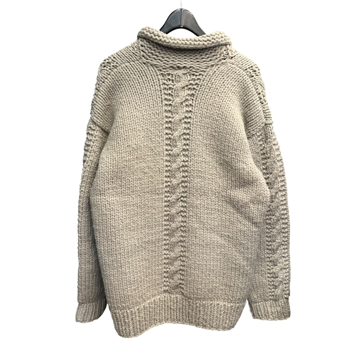 MADE IN CANADA VIRGIN WOOL厚手カーディガン