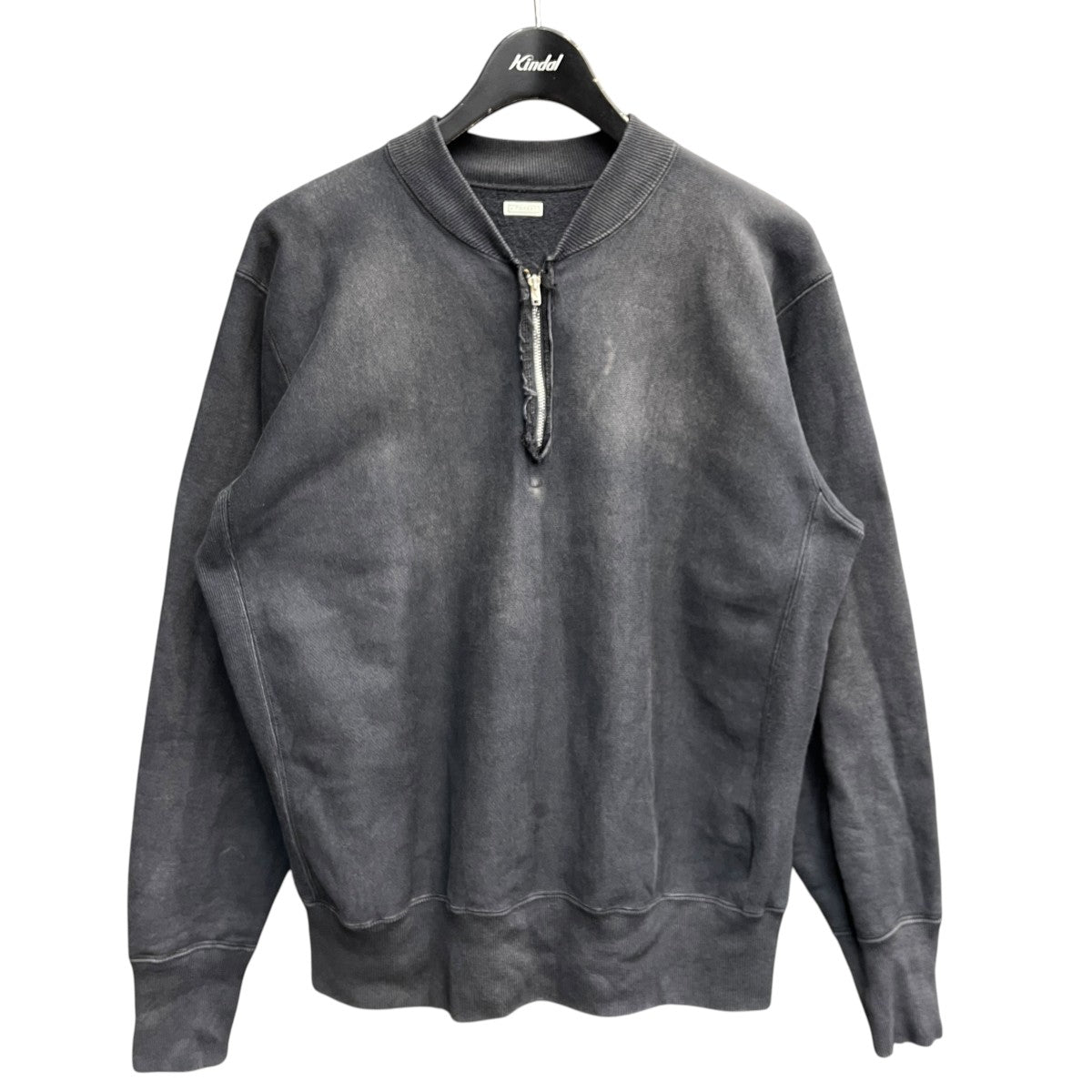 25AWVintage Half Zip Rib Collar Sweat Shirt長袖スウェット25AAP-05-07