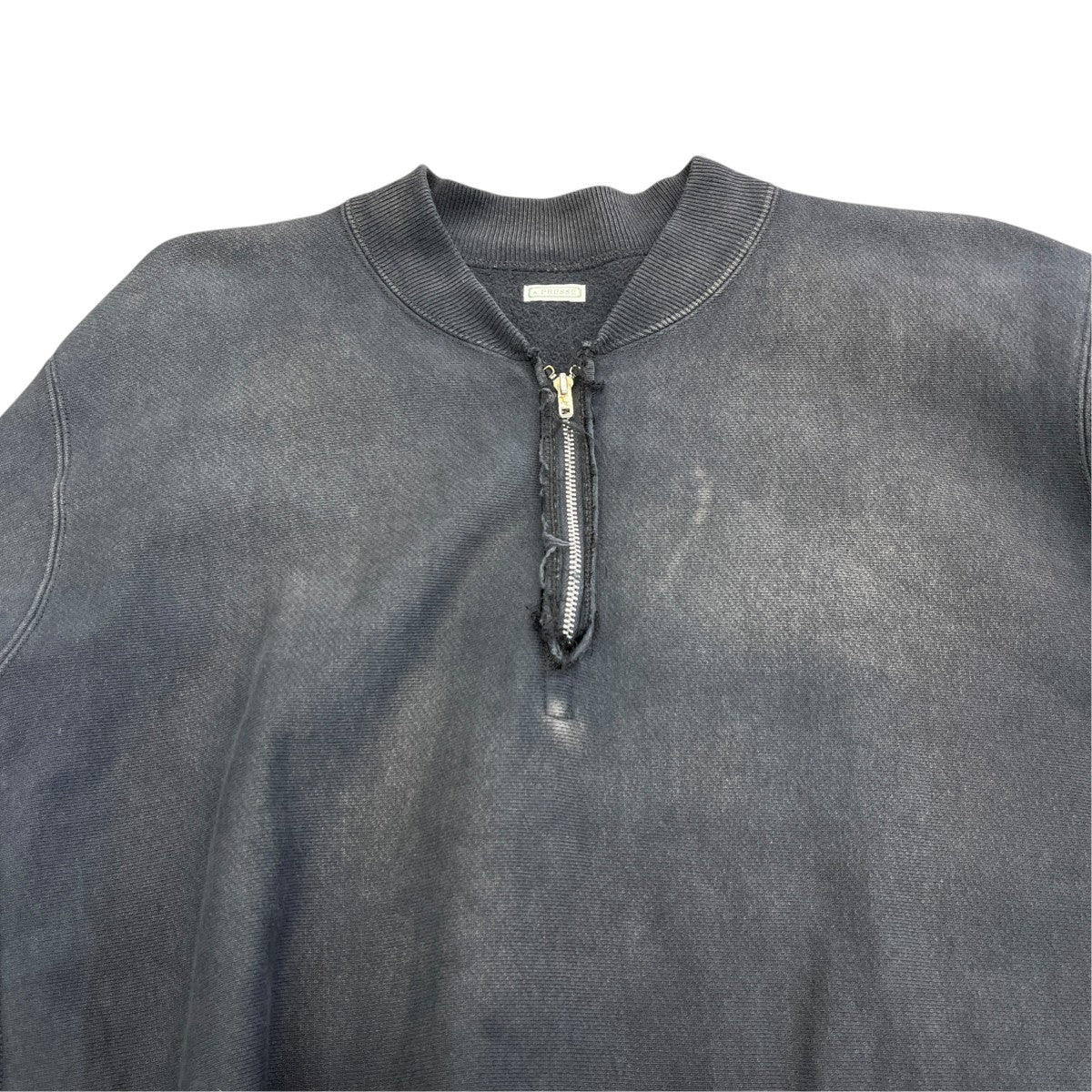 25AWVintage Half Zip Rib Collar Sweat Shirt長袖スウェット25AAP-05-07
