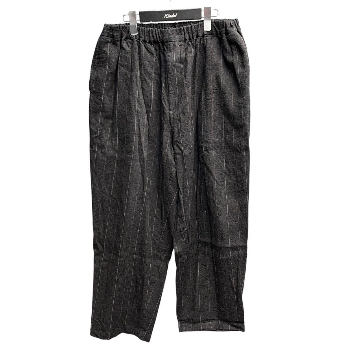 26SSWIDE EASY PANTSストライプ柄イージーパンツYS-26SS-57