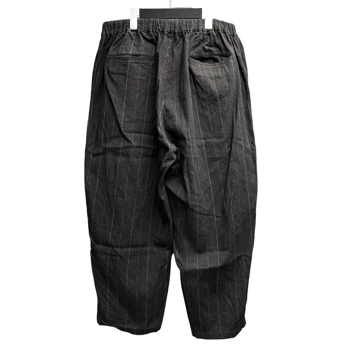 26SSWIDE EASY PANTSストライプ柄イージーパンツYS-26SS-57