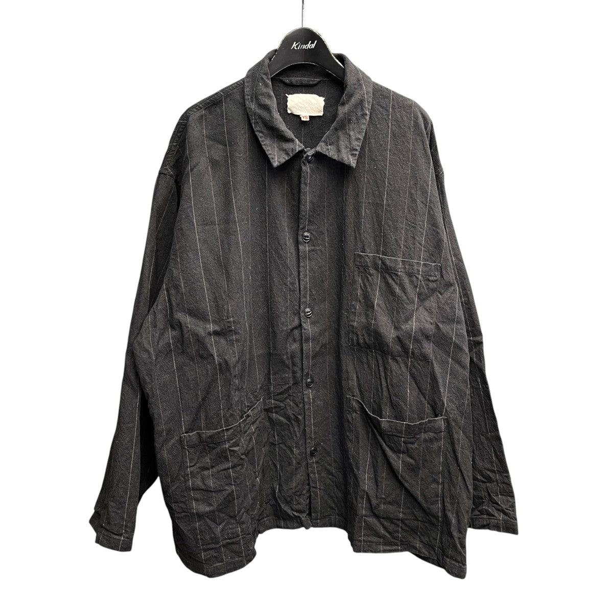 26SSWORK SHIRTストライプ柄カバーオールYS-26SS-54