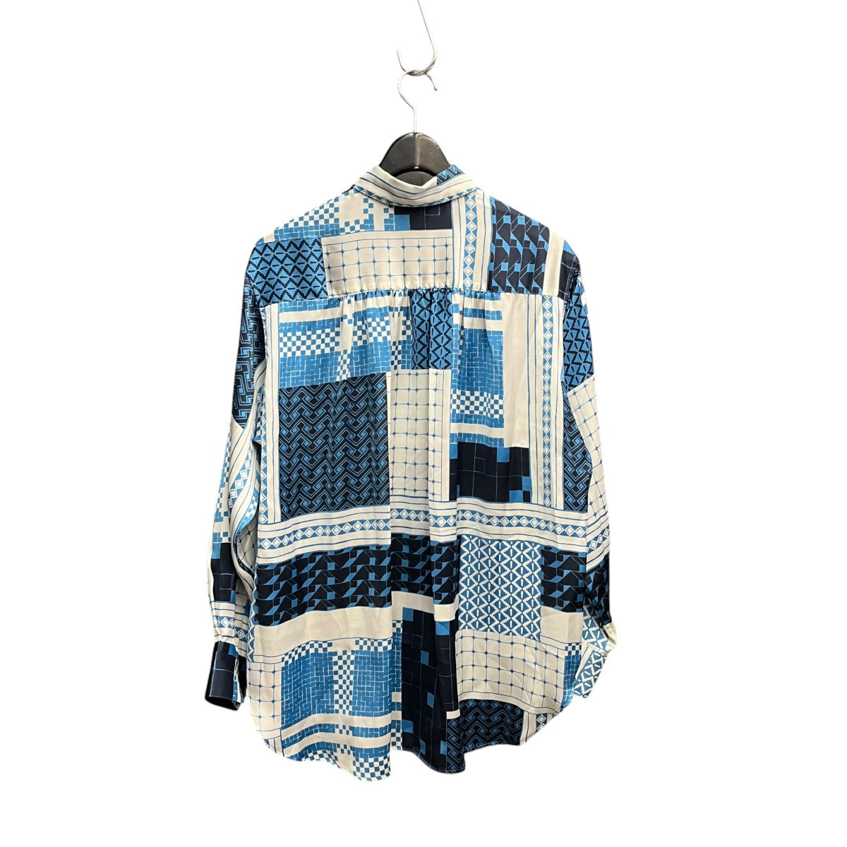 PATTERN BLOCK SHIRTレギュラーカラーシャツ8611-242-0266