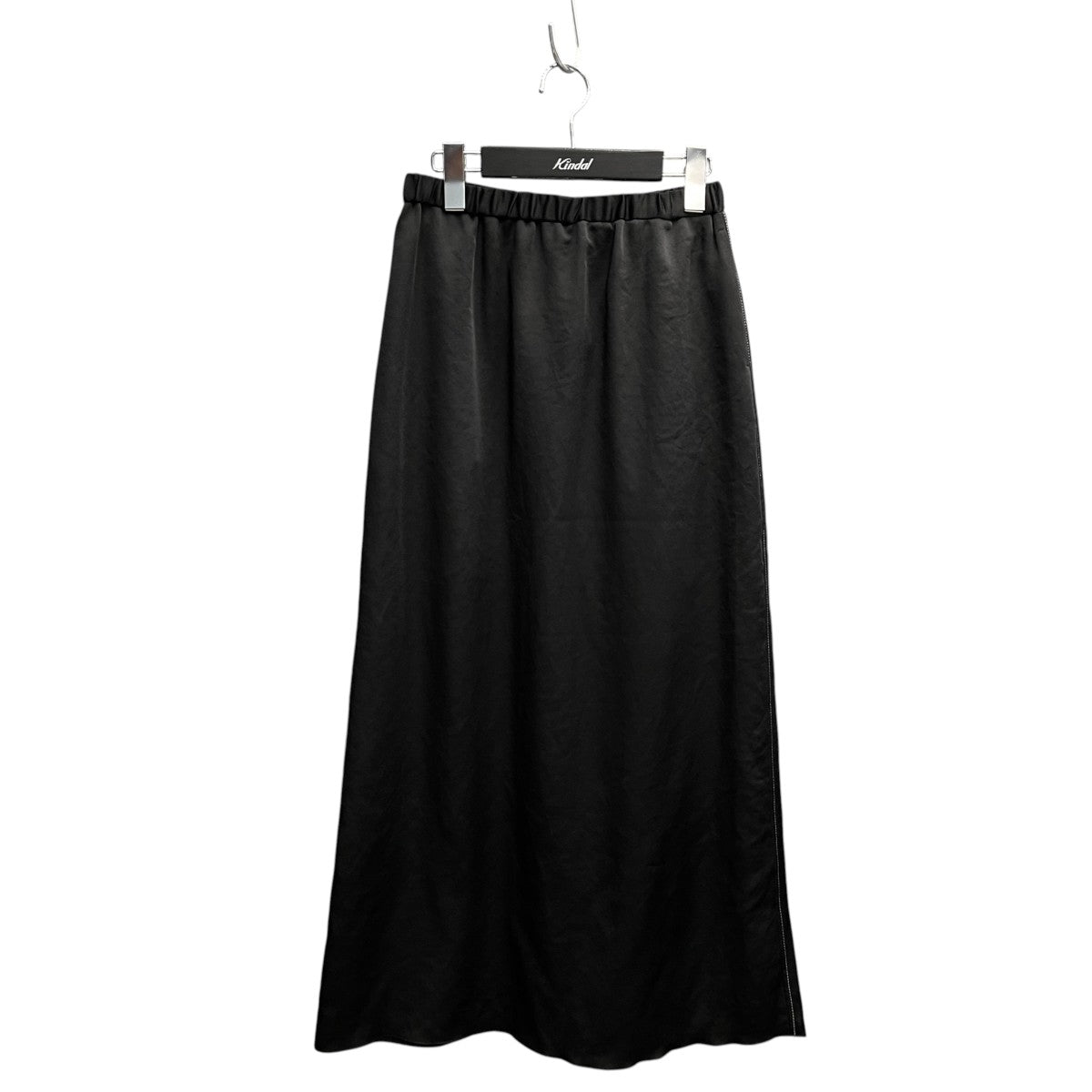 SATIN SKIRTロングスカート8624-299-0107
