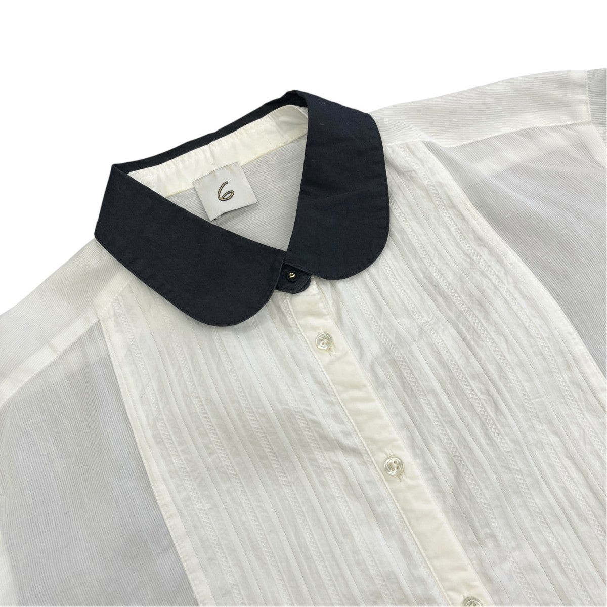 DRESS ROUND COLLAR SHIRTロングシャツ8611-299-0228
