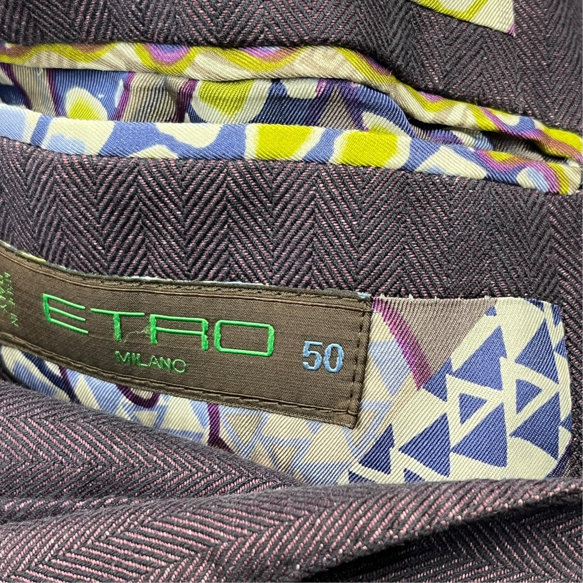 ETRO(エトロ) コットンリネンテーラードジャケット101-10861-1060 101