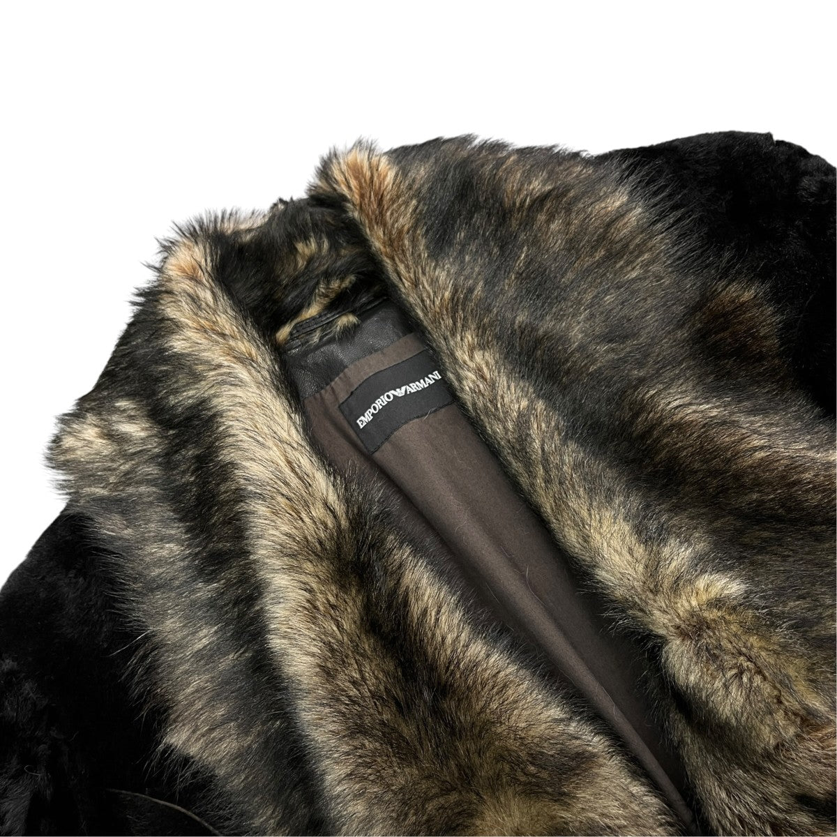EMPORIO ARMANI レザーファーコートH1L71P 古着・中古-3枚目のアイテム画像