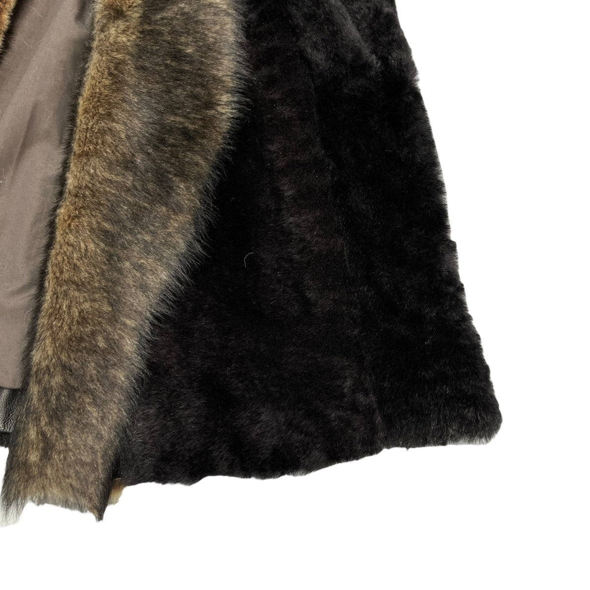 EMPORIO ARMANI レザーファーコートH1L71P 古着・中古-5枚目のアイテム画像