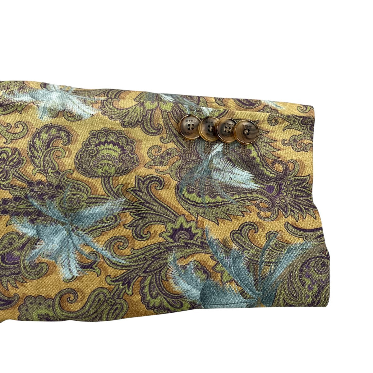 ETRO リネンレーヨンテーラードジャケット191-1J820-4034 古着・中古-4枚目のアイテム画像