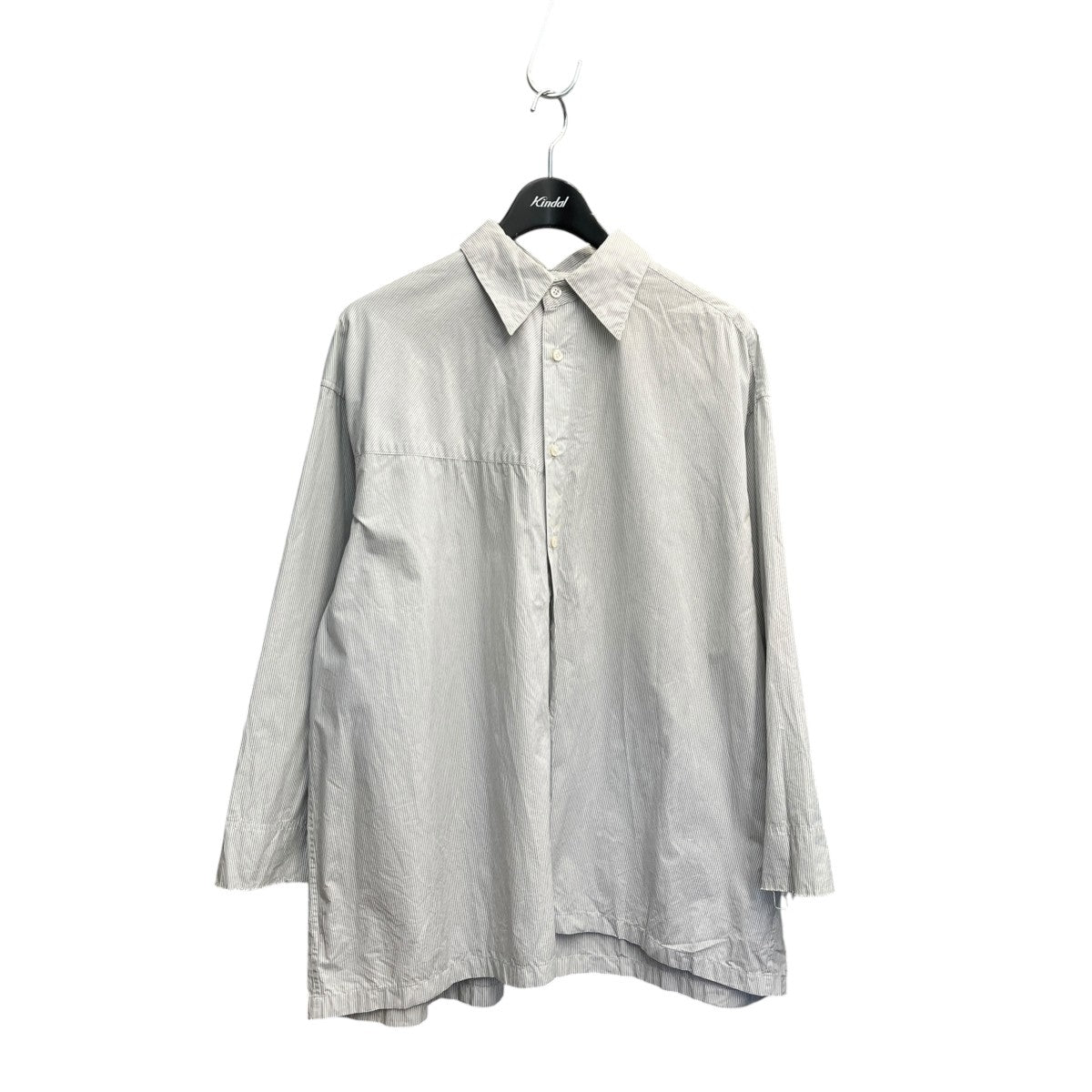 ASYMMETRY SHIRTストライプシャツ1814-0523
