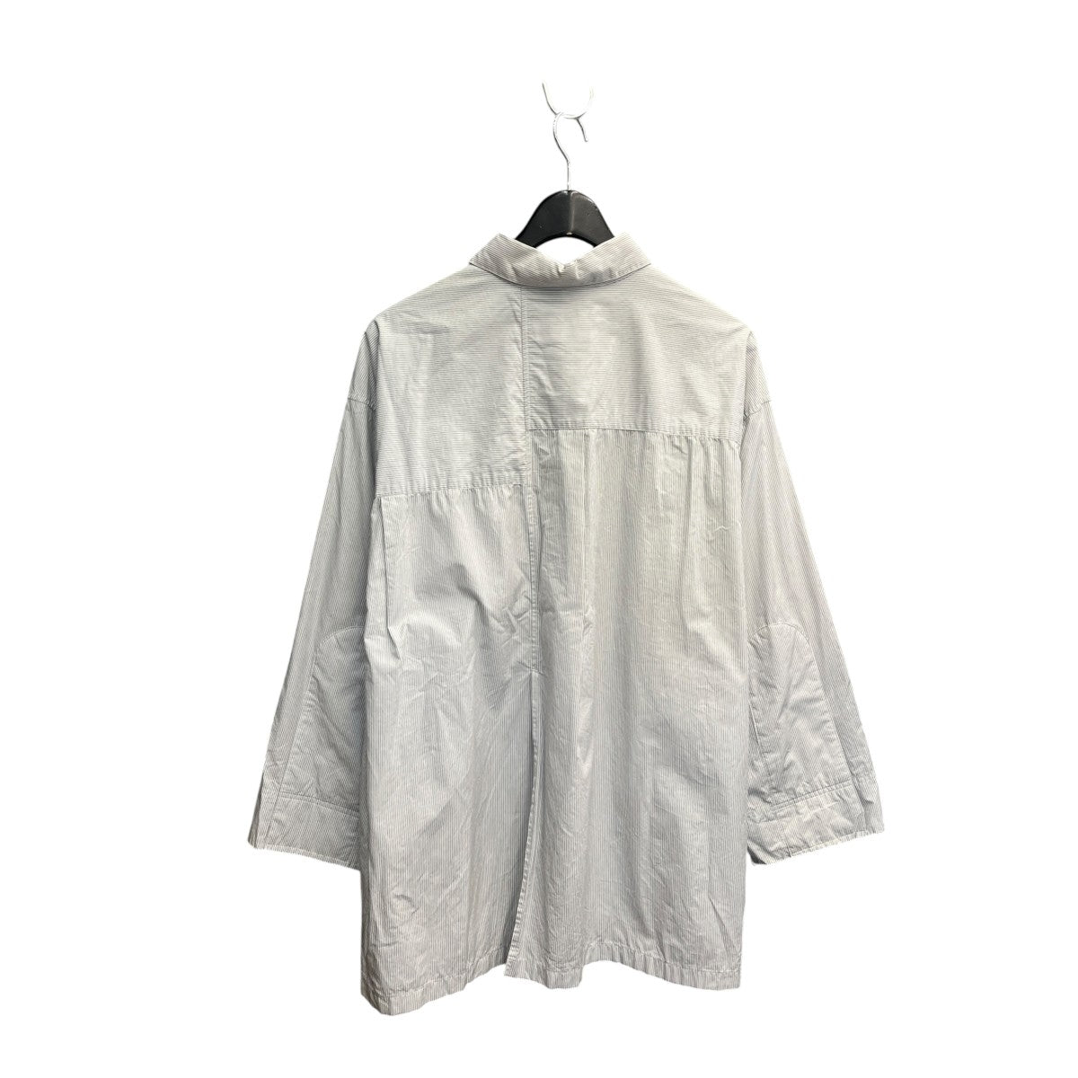 ASYMMETRY SHIRTストライプシャツ1814-0523