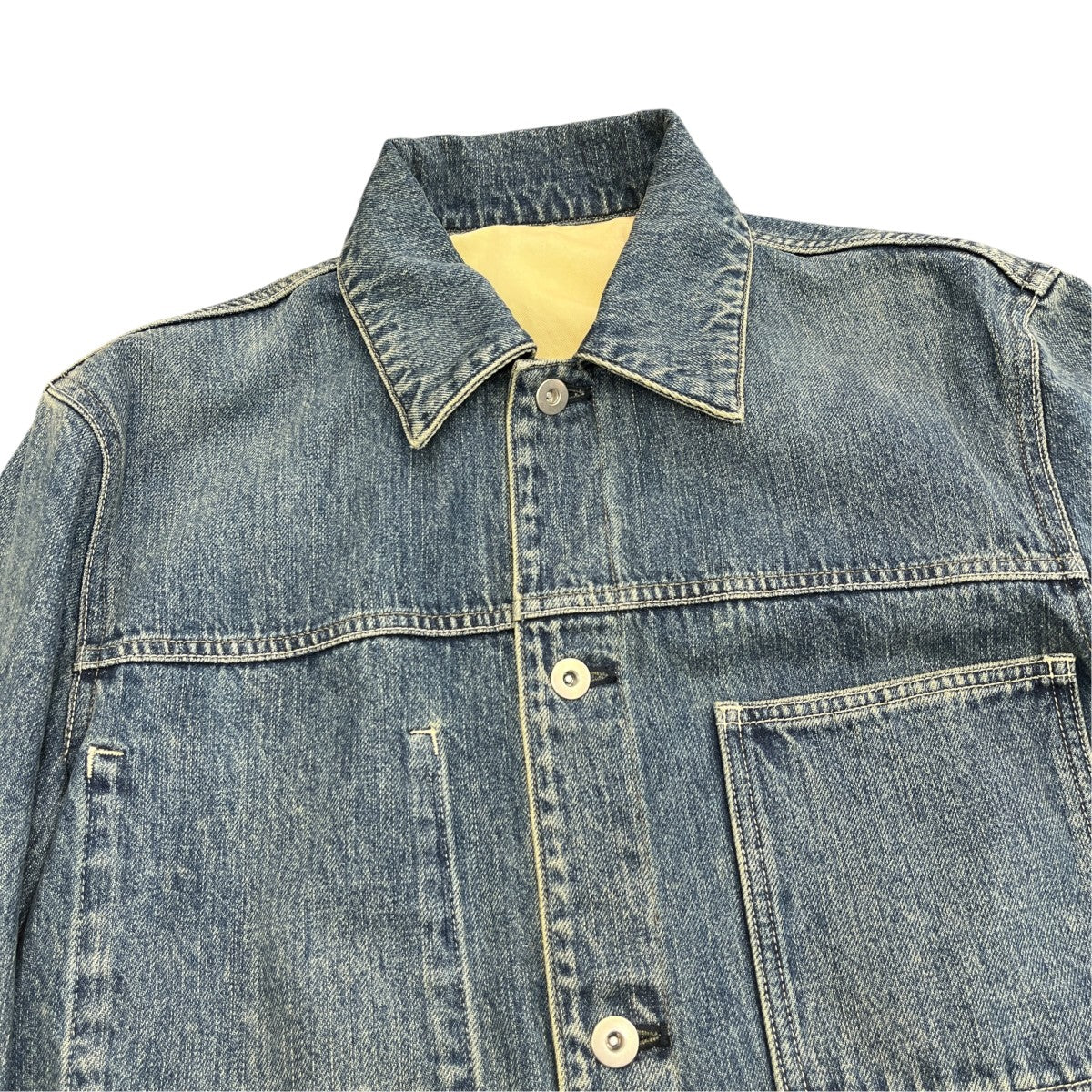 JIL SANDER+ 25SSデニムジャケットJ47SW0011 古着・中古-3枚目のアイテム画像