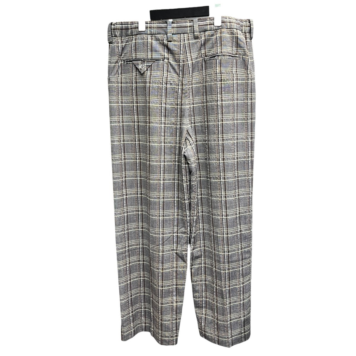 SUNSEA 22SSCHECK WIDE PANTSチェックワイドパンツ22S45 古着・中古-2枚目のアイテム画像
