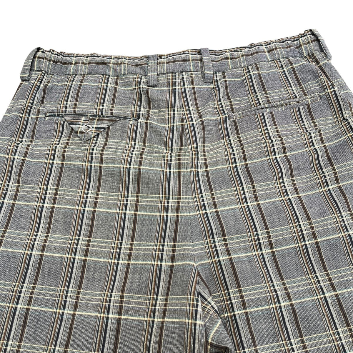 SUNSEA 22SSCHECK WIDE PANTSチェックワイドパンツ22S45 古着・中古-4枚目のアイテム画像
