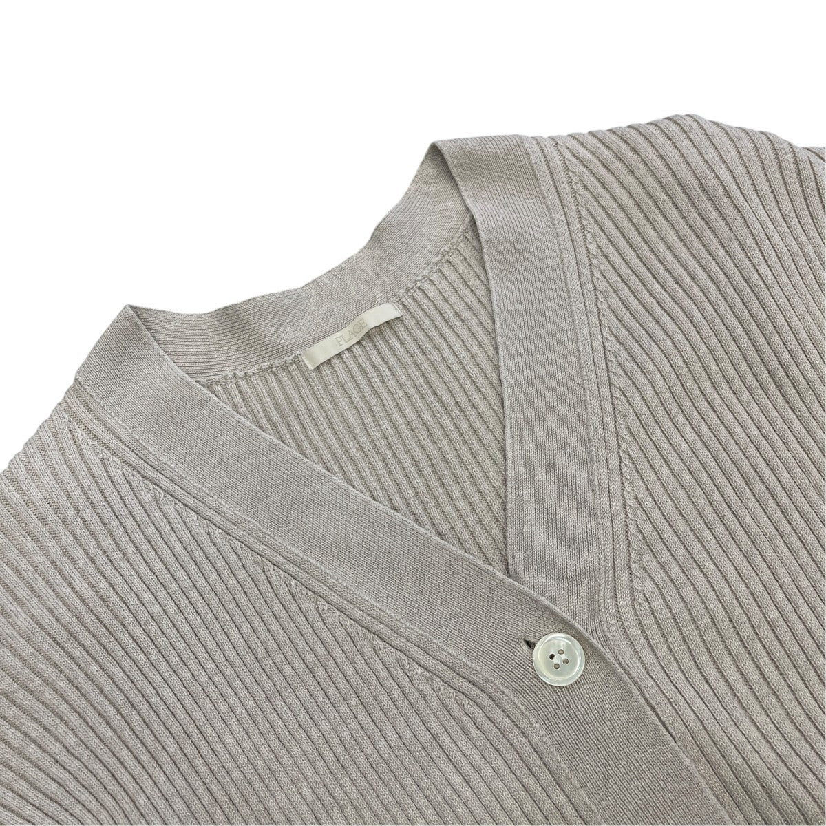 25SSjazz linen rib カーディガン25080922709020