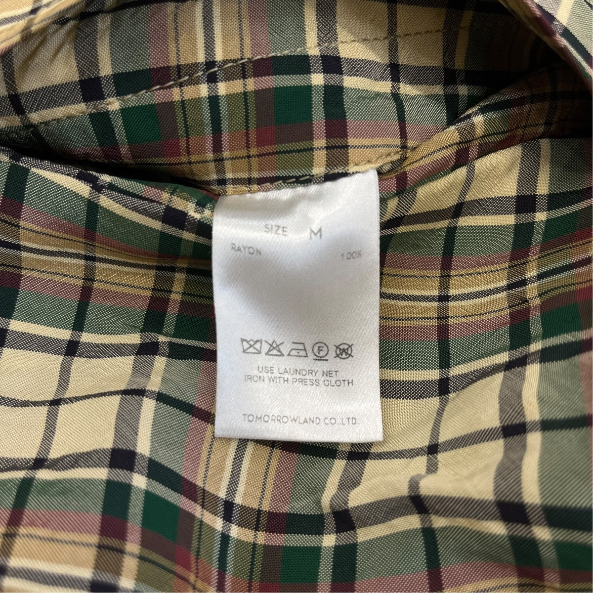 チェックシャツ24 08 51 08005 HN