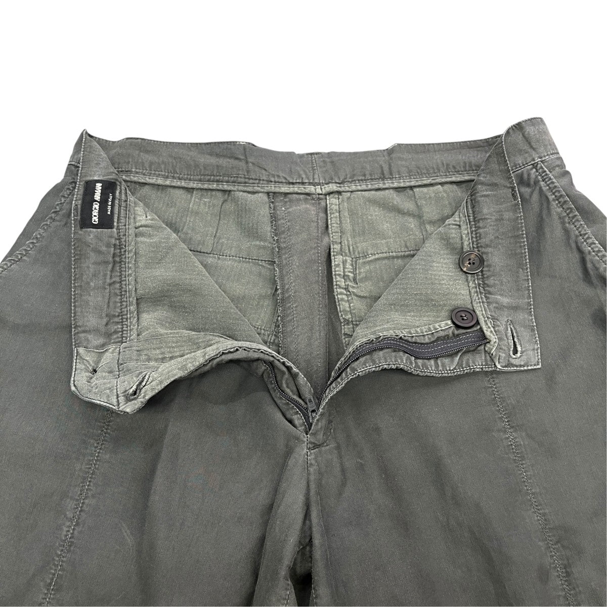GIORGIO ARMANI コットンパンツGSP75W GS914 古着・中古-3枚目のアイテム画像