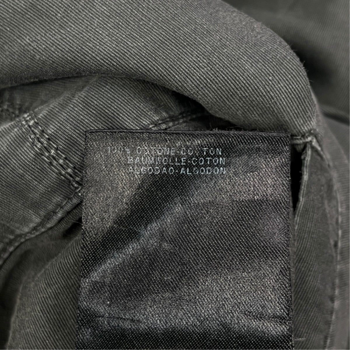 GIORGIO ARMANI コットンパンツGSP75W GS914 古着・中古-6枚目のアイテム画像