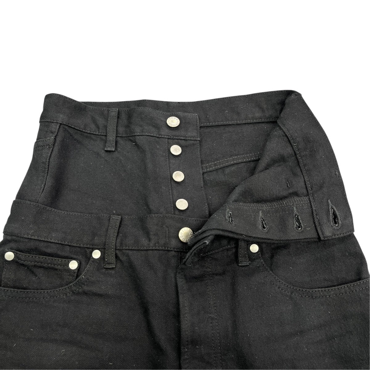REDENIM W WAIST PTデニムパンツQ25S T035BK
