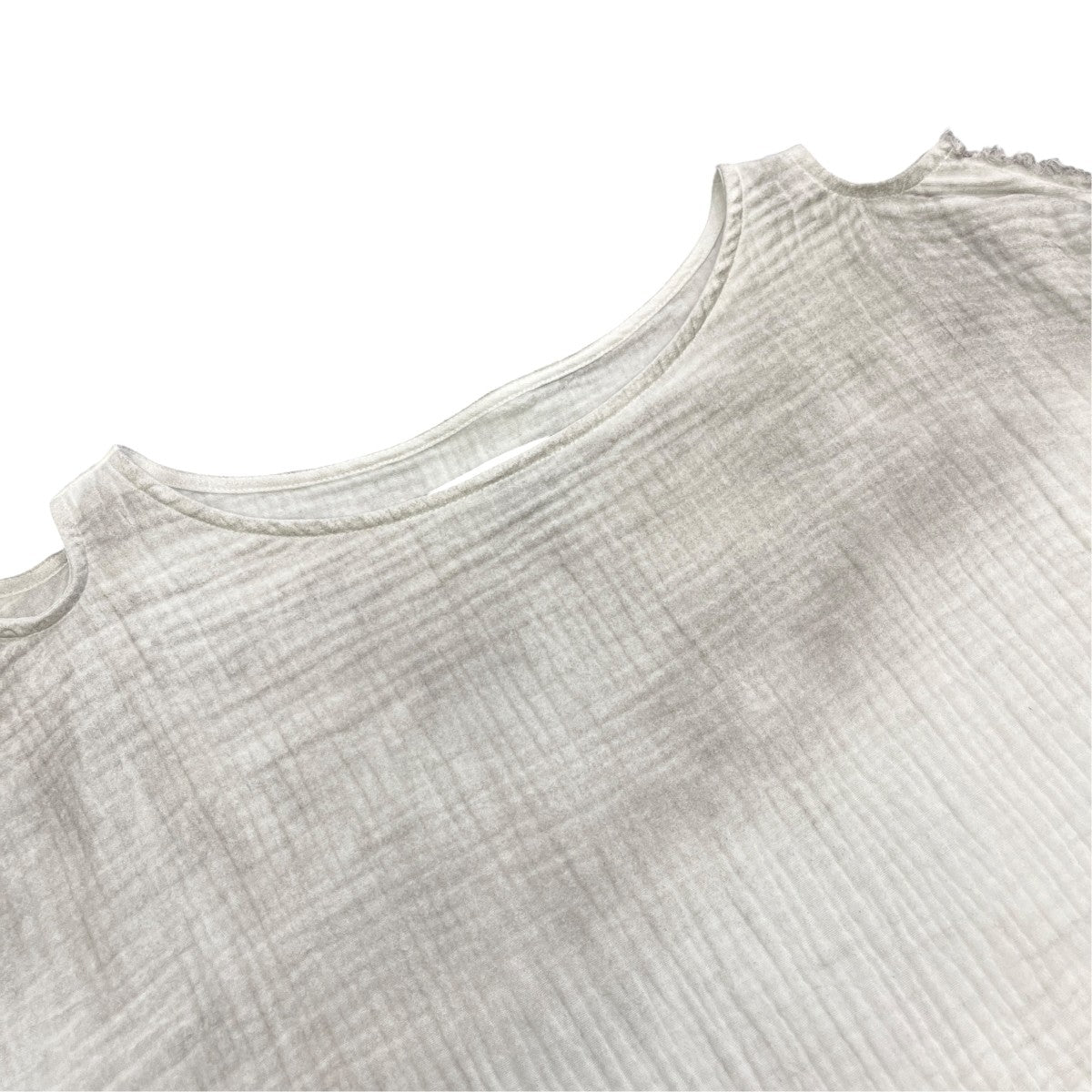 MUSLIN SHIRT長袖カットソー
