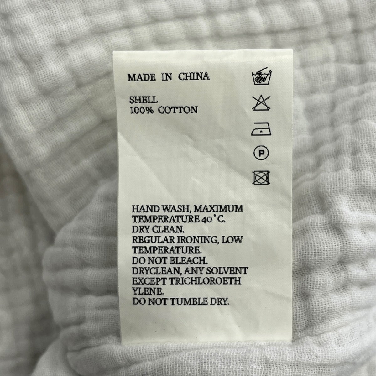 MUSLIN SHIRT長袖カットソー