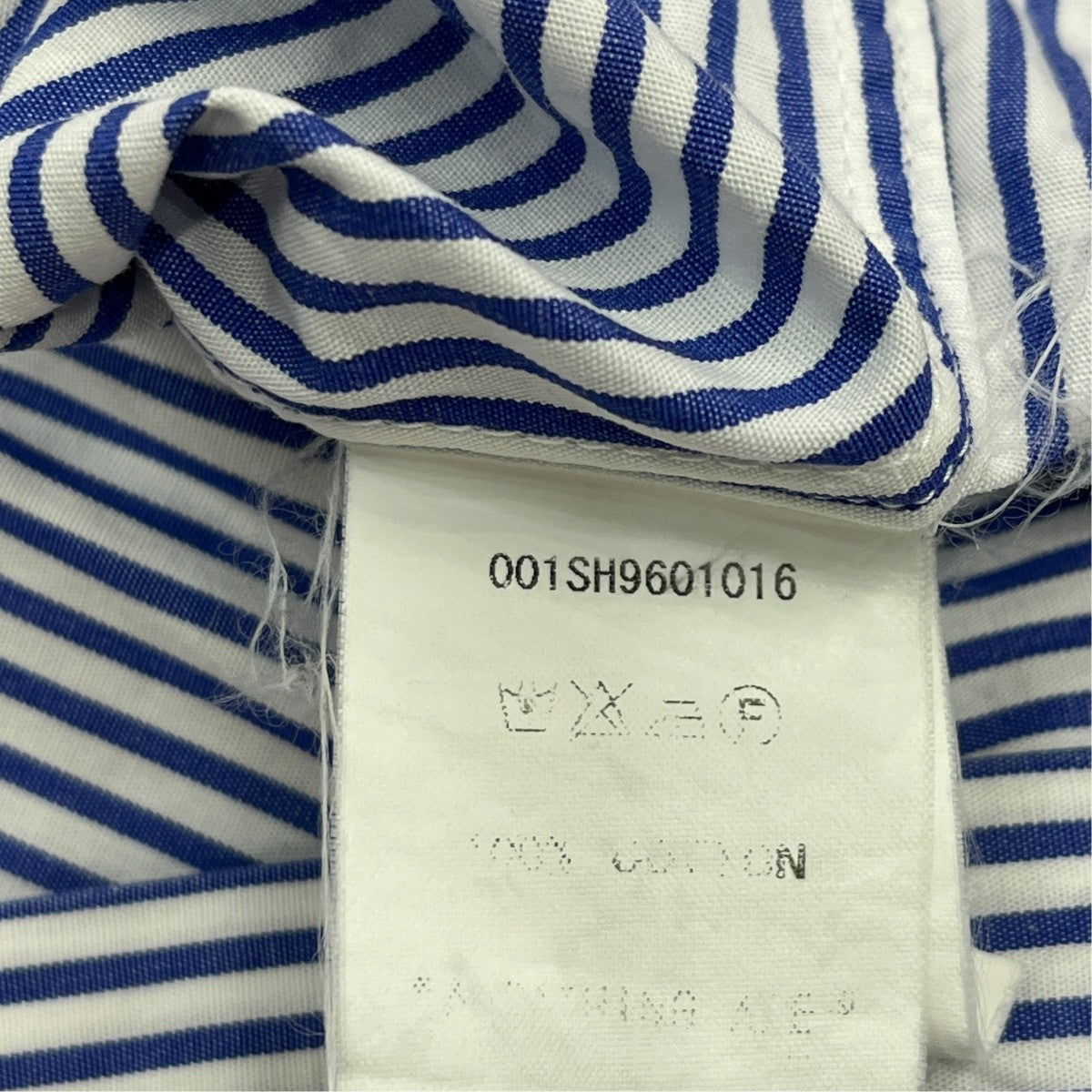 A BATHING APE ストライプシャツ001SH9601016 古着・中古-6枚目のアイテム画像