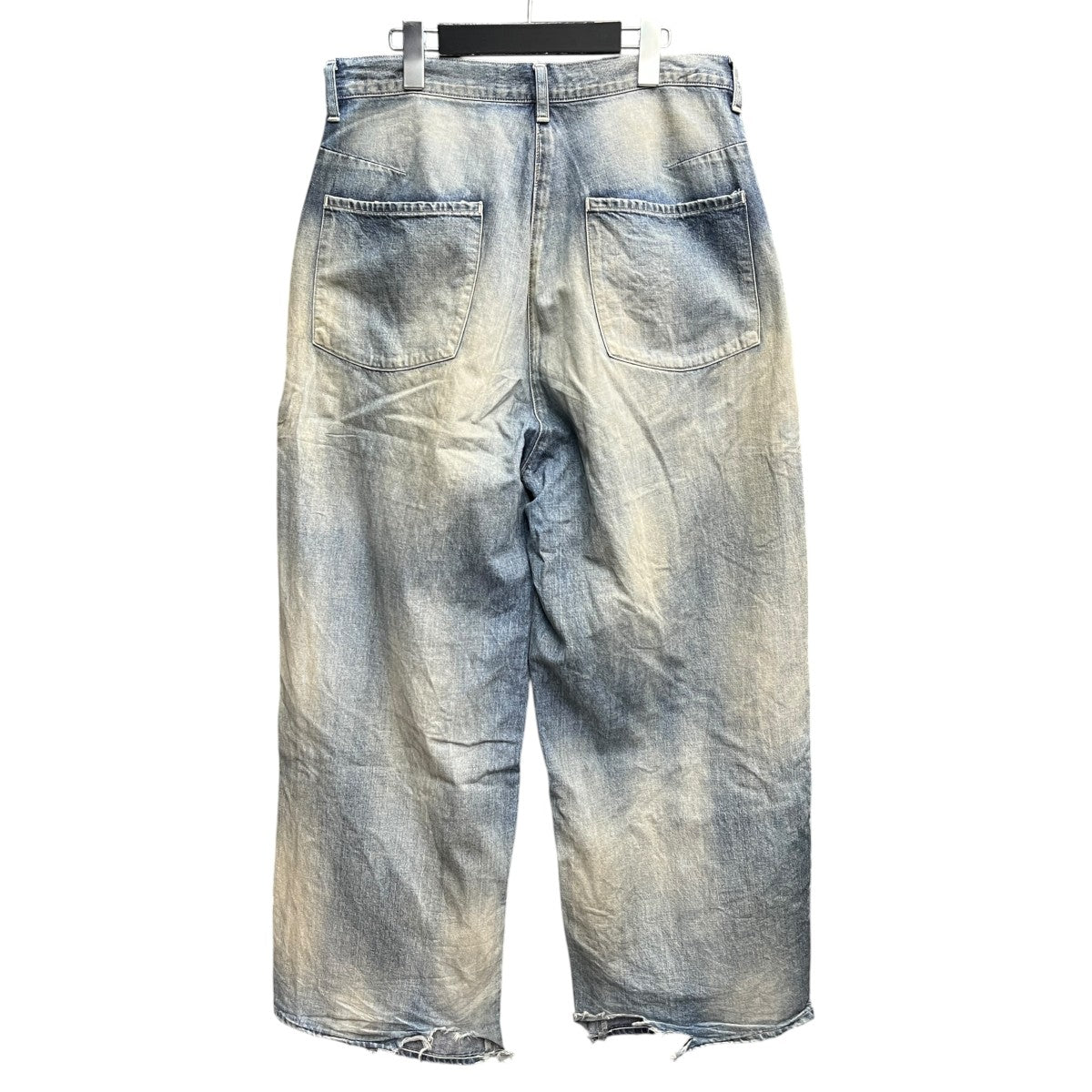 ANCELLM DENIM WIDE SLACKSワイドデニムパンツANC-PT84-A 古着・中古-2枚目のアイテム画像