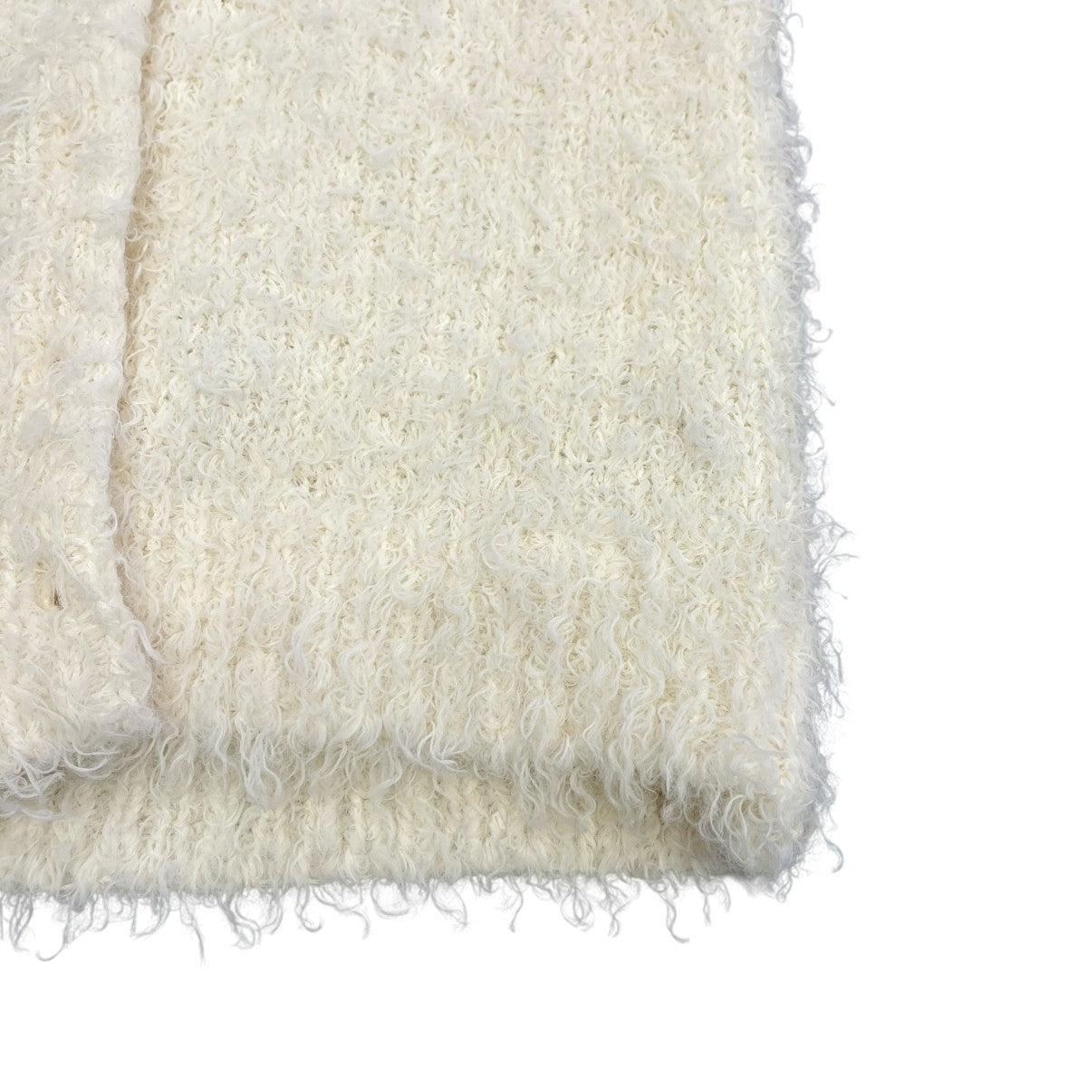 Poodle Yarn 2wayネックトップス半袖ニット122616344