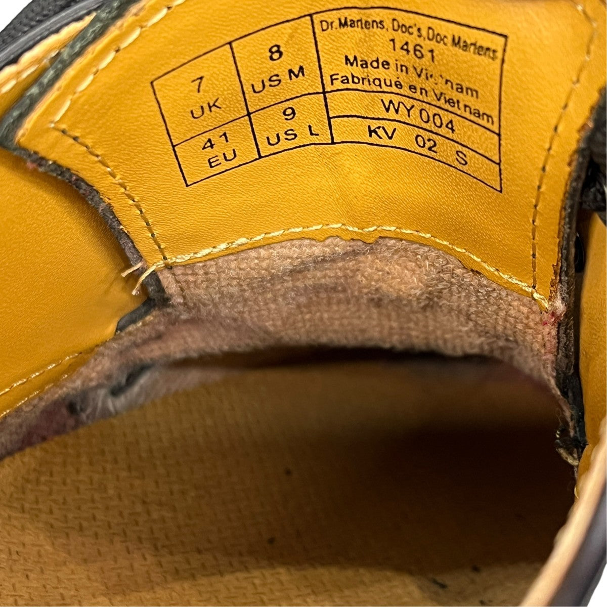 Dr．Martens MONO 3ホールシューズプレーントゥシューズ1461 古着・中古-9枚目のアイテム画像