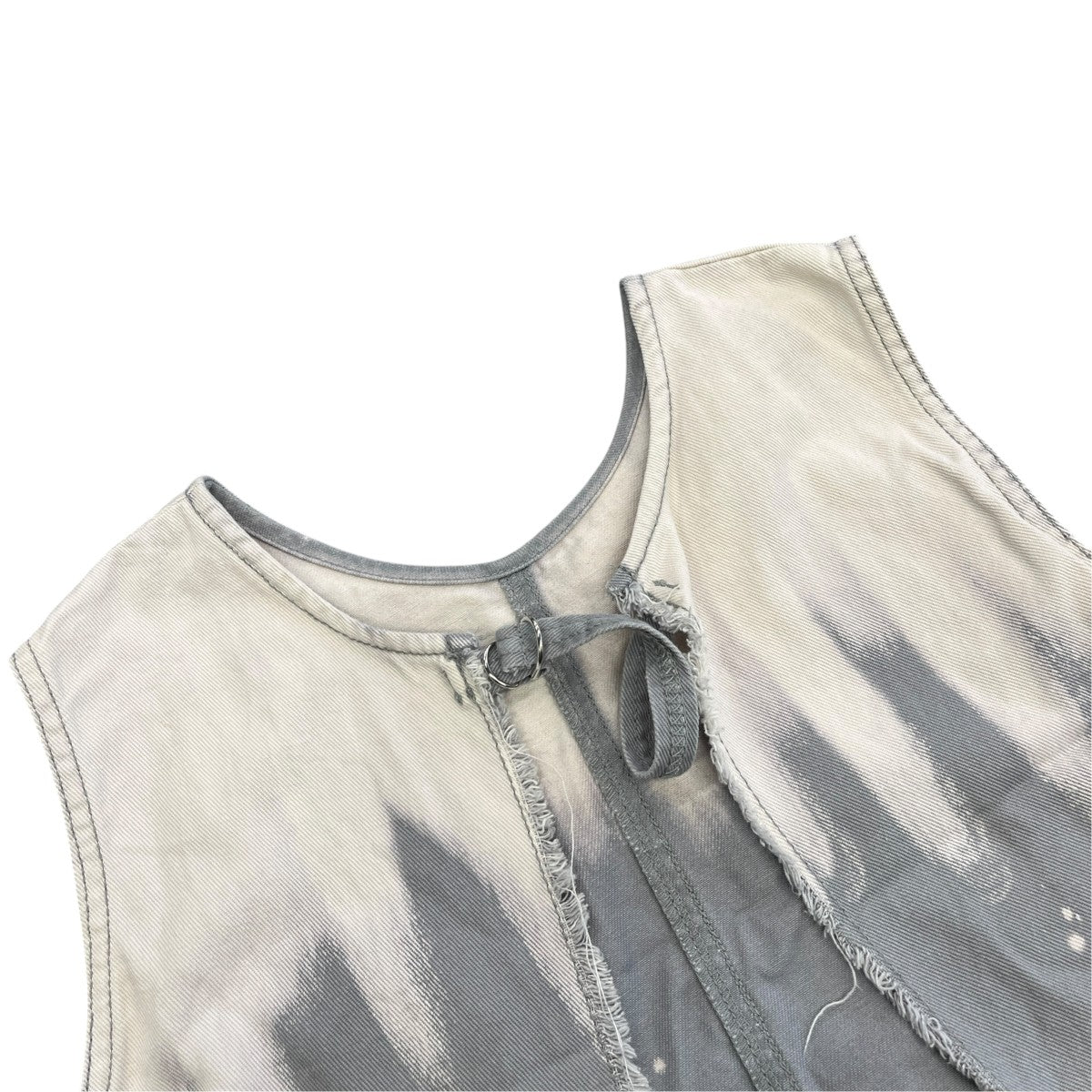 MAISON SPECIAL Gradation Denim Vest21241315808 古着・中古-3枚目のアイテム画像