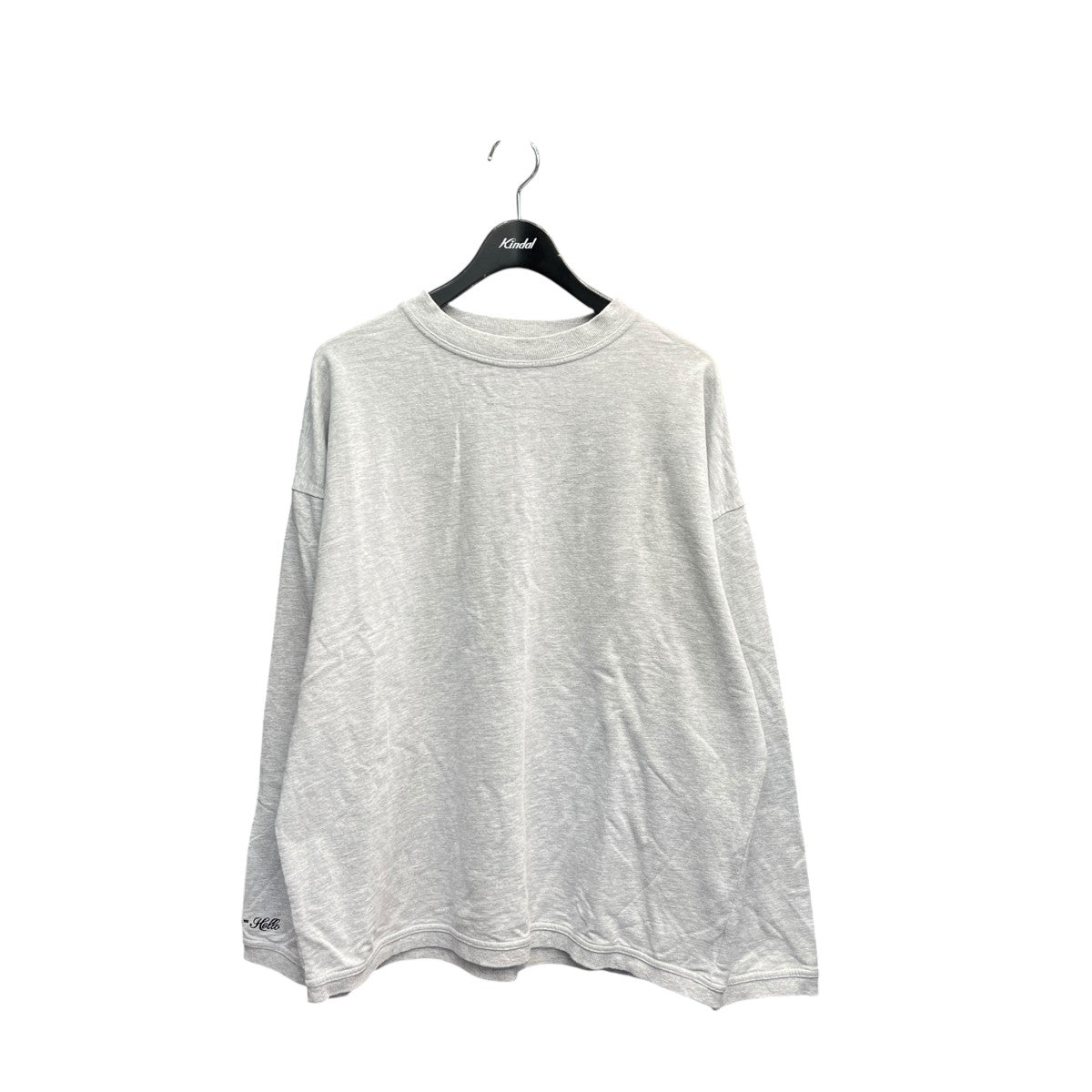 MAISON SPECIAL Hello Sweatロングスリーブカットソー21241265205 古着・中古-1枚目のアイテム画像