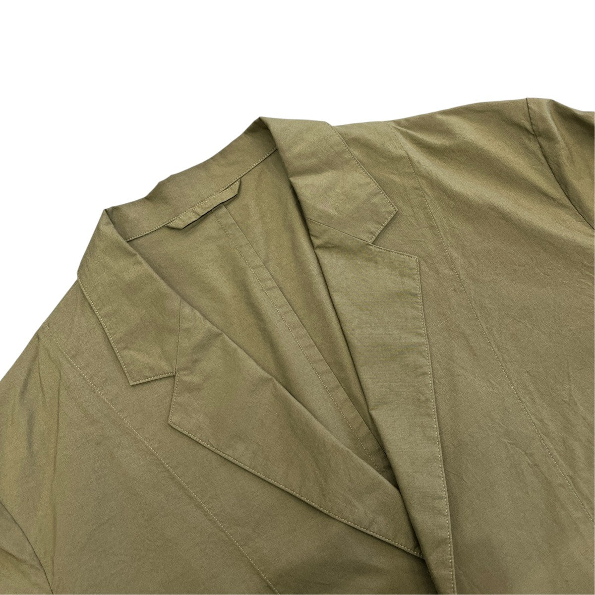 MARGARET HOWELL COTTON SILK POPLINテーラードジャケット579-3120010 古着・中古-3枚目のアイテム画像