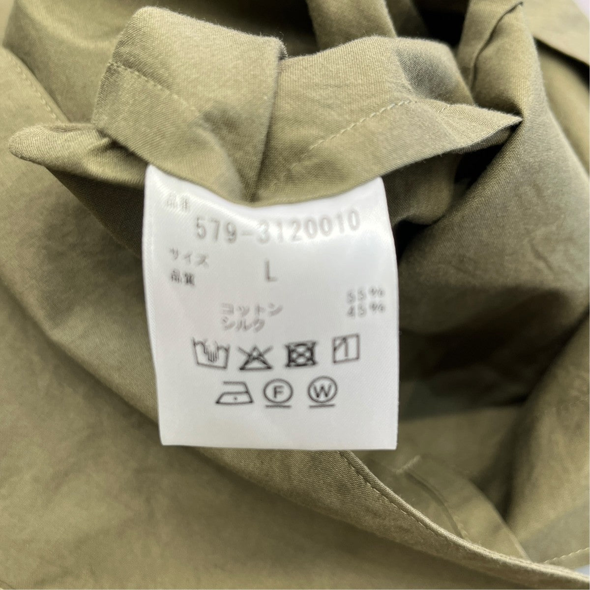 MARGARET HOWELL COTTON SILK POPLINテーラードジャケット579-3120010 古着・中古-6枚目のアイテム画像