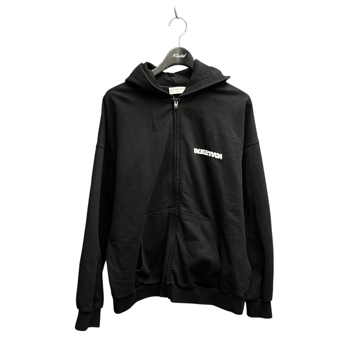 BALENCIAGA Ru Paul Charles TURN ZIP-UP HOODIEジップパーカー674728 古着・中古-1枚目のアイテム画像