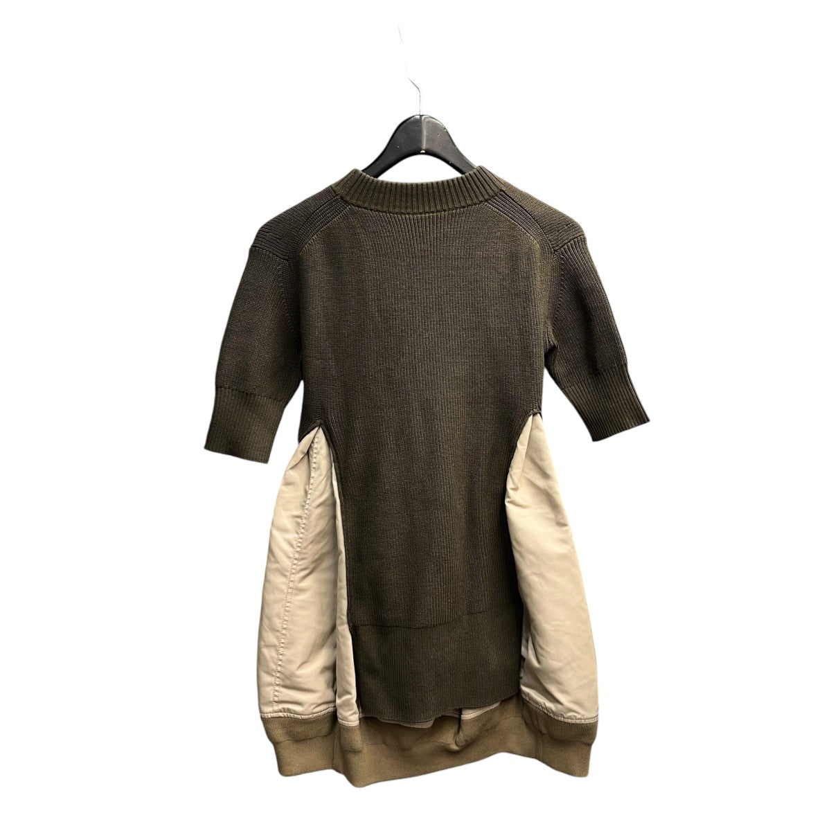 sacai 半袖ニット22 05961 古着・中古-2枚目のアイテム画像