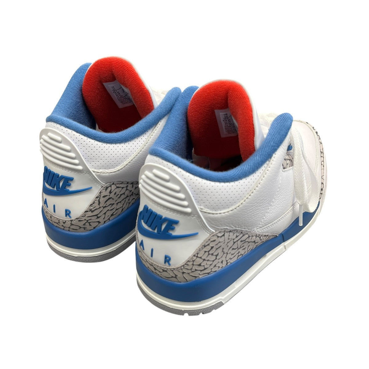 NIKE Air Jordan 3 True BlueミドルカットスニーカーIF4396-104 古着・中古-2枚目のアイテム画像