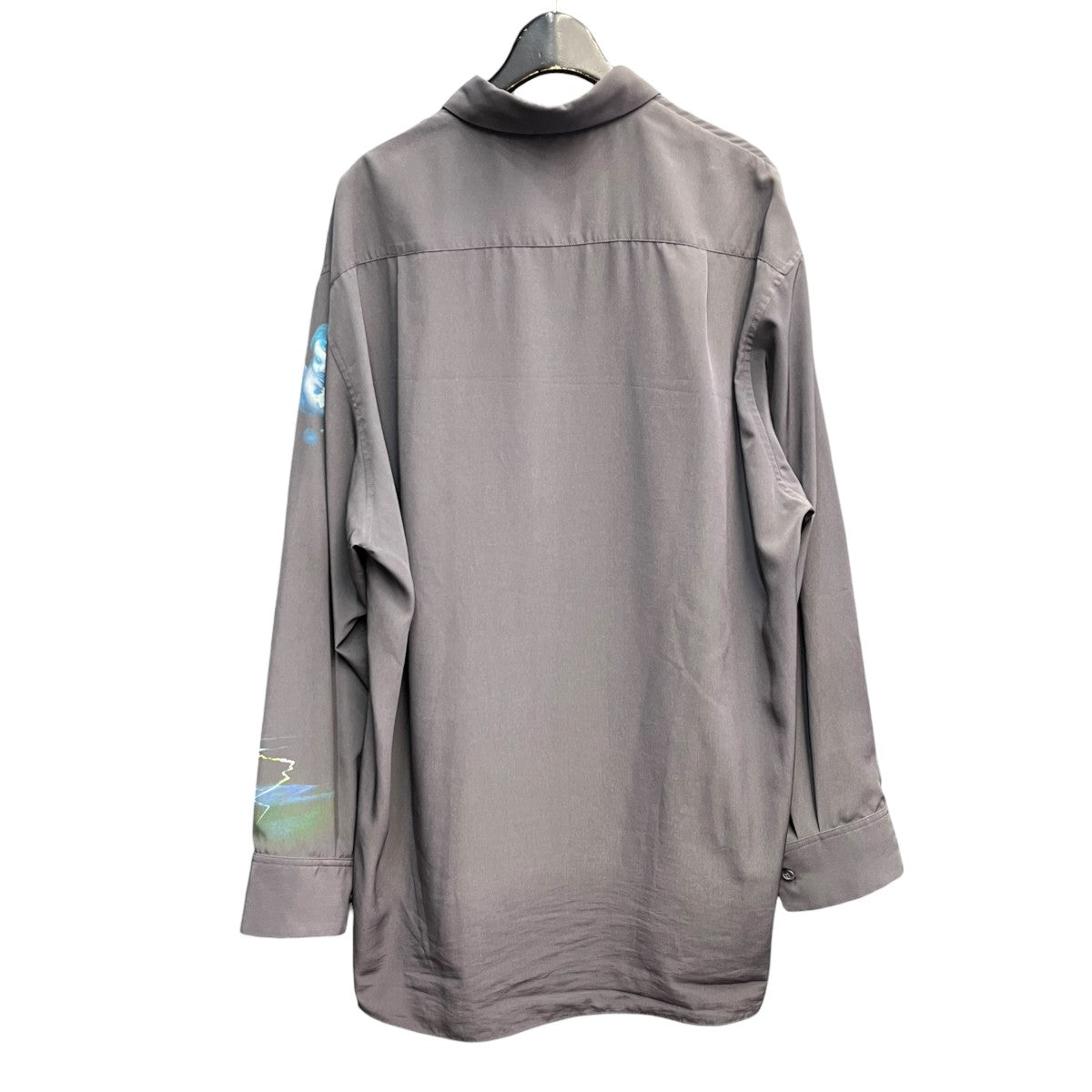 LAD MUSICIAN Big Shirtプリント長袖シャツ2121-153 古着・中古-2枚目のアイテム画像